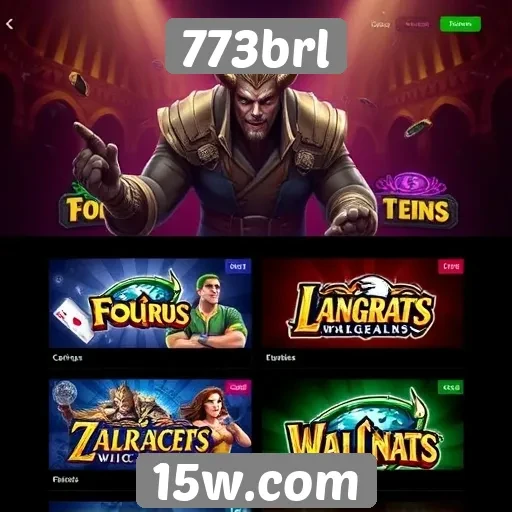 Experiências de jogadores no site de jogos 773brl