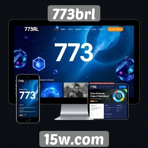 Experiência do usuário no site 773brl em destaque